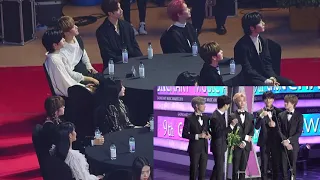 Stray kids reaction to NCT Dream win