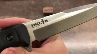 Нож "Delta AUS-8 Stonewash" от Kizlyar Supreme.