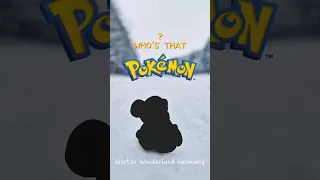 Who's that Pokémon? Do you wanna build a snowman with me in the winter wonderland in Germany?