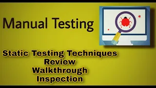 Manual Testing- 6: Static Testing Techniques(Review,Walk-through, Inspection)