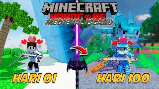 100 Hari di Minecraft Hardcore Medieval Island