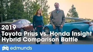 2019 Toyota Prius vs. 2019 Honda Insight — Hybrid Comparison Battle