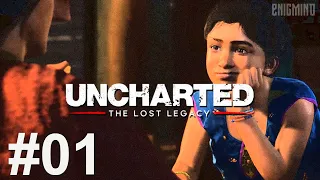 Uncharted: The Lost Legacy PC | Full Gameplay Walkthrough PART 01 (PC PSNOW 1080pHD 60FPS)