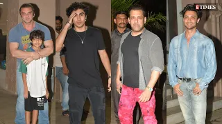 Salman Khan, Arhaan Khan, Aayush Sharma & More At Arbaaz Khan's BIRTHDAY Bash