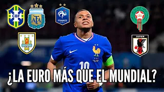 ¿La EUROCOPA es MÁS DIFÍCIL que el MUNDIAL? ¿Pifió MBAPPÉ?