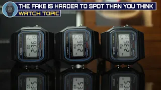 Casio F91W Fakes Are Getting Scary Good + How To Spot A Fake In 2022