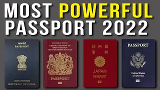 World Most Powerful Passports (2022) - 199 Countries HENLEY PASSPORT INDEX 2022