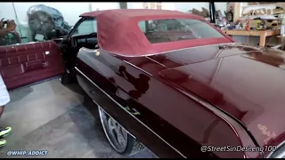 WhipAddict: 73' Donk Convertible Beatin' Hard! Car Audio Build by Street Sin Design & Engineering