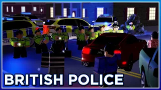 Street Party turns into MASSIVE FIGHT! British police Respond... | Liberty County (Roblox)