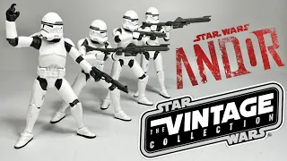 Star Wars TVC Phase 2 Armor Clone Trooper Andor Action Figure Review! (VC#269)