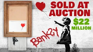 $22 Million at Auction for a Half Shredded Painting by Banksy