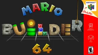 Mario Builder 64 - Hack of SM 64 - Build your own levels