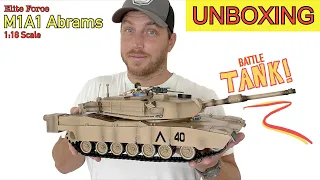 1:18 scale M1A1 Abrams TANK! (by Elite Force)