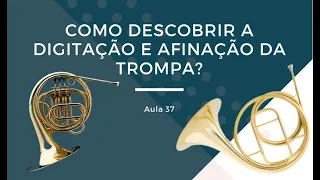 Aula 37 - Como descobrir a Digitação e Afinação da Trompa?