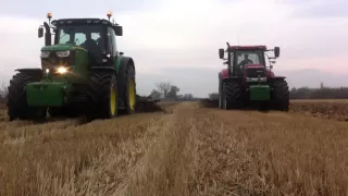 John Deere 6210R vs CaseIH Puma 170