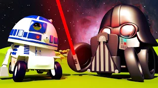 service auto pentru copii -  Micul Francis,stivuitorul,este R2D2 din Star Wars - Desene pentru copii