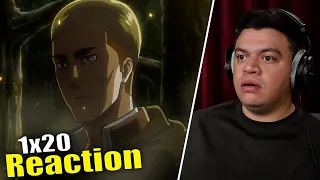 Erwin Smith | Attack on Titan 1x20 Reaction