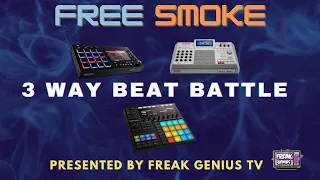 MPC & MASCHINE 3 WAY BEAT BATTLE (FULL EPISODE)