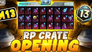 ROYAL PASS M13 RP CRATE OPENING | RP CRATES ROYAL ADVENTURE | RP Giveaway M14 | PUBG | AliAhmedYT