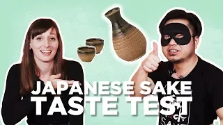 Taste Testing Japanese Alcohol (Sake) with Natsuki from Abroad in Japan