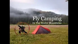 Fly Camping in the Rocky Mountains