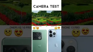 Camera Test-Oneplus 10 Pro VS IPhone 13 Pro Max👌|Camera Comparison ||#shorts