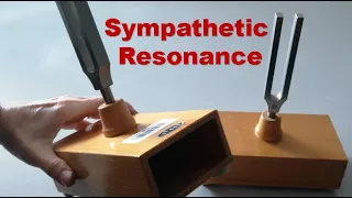 Tuning Fork Demonstration of Sympathetic Resonance