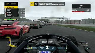 f1 2021 glitches means I win the race in co op career!