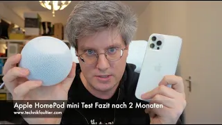 Apple HomePod mini Test Fazit nach 2 Monaten