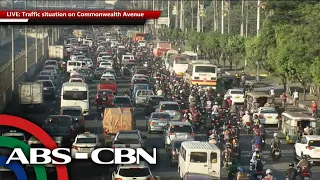 LIVE: Traffic situation on Commonwealth Avenue | ABS-CBN News