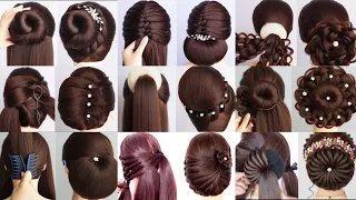 12 Easy Bun Tutorial For Ladies| Wedding Guests Bun | Easy Bun