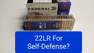 22LR For Self-Defense?  Yes!