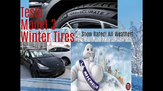 Best Winter Tires For Tesla Model 3 | Michelin Cross Climate 2