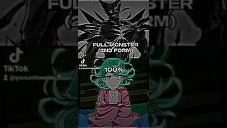 Garou (all forms) vs Tatsumaki 100%