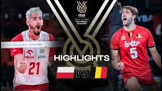 🇵🇱 POL vs. 🇧🇪 BEL - Highlights | Men's OQT 2023