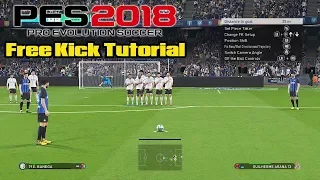 PES 2018 Free Kick Tutorial