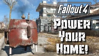 Fallout 4 Tips 'n Tricks | HOW TO POWER SETTLEMENTS AND DEFENSES!