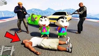 GTA 5 : Shinchan & Pinchan Kidnapped By Don To Save Franklin in GTA 5 ! (GTA 5 mods)