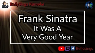 Frank Sinatra - It Was A Very Good Year (Karaoke)