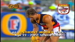 Modra Kicking 6 Goals on Debut in the 1992 Fosters Cup Wearing #44