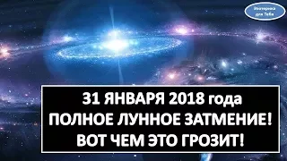 В январе полное лунное затмение впервые за 150 лет совпадет с «голубой луной»!