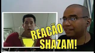 Reação ao trailer de Shazam!!!