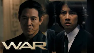 War (2007) - Jet Li Vs 2 Twins Car shop Fight Scene