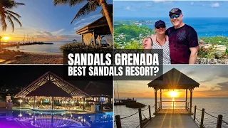 SANDALS GRENADA Travel Vlog & Resort Highlights: Is this Sandals Best Resort? (& we've seen most!)