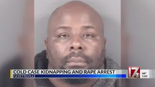 Cold case kidnapping and rape arrest made in Fayetteville