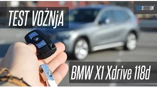 TEST VOŽNjA BMW X1 Xdrive118d 143KS 2012