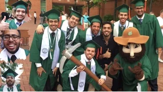 They graduated.. ll تخرجوا الشباب