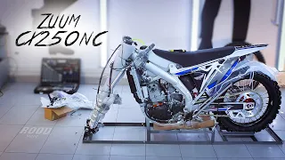 Как правильно собрать мотоцикл из коробки - ZUUM CX250NC