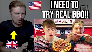 Reaction To Brits try Southern BBQ for the first time!