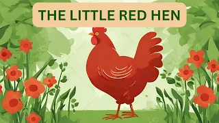 The Little Red Hen Moral Story for Kids | English Short Story | Bedtime Story | Lucky Kids Tube